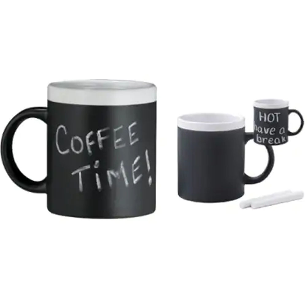 Toptan Tebeşirli Kupa Bardak