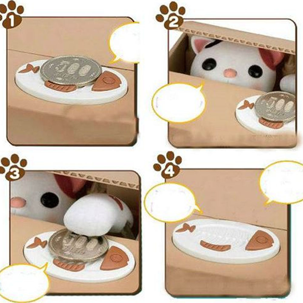 Toptan Hırsız Para Çalan Kedi Kumbara