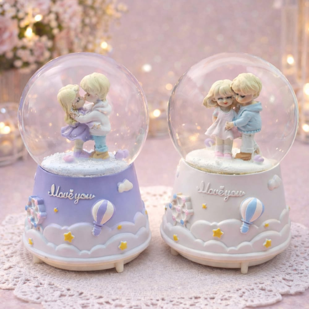 Toptan Büyük Boy Pilli Kar Küresi