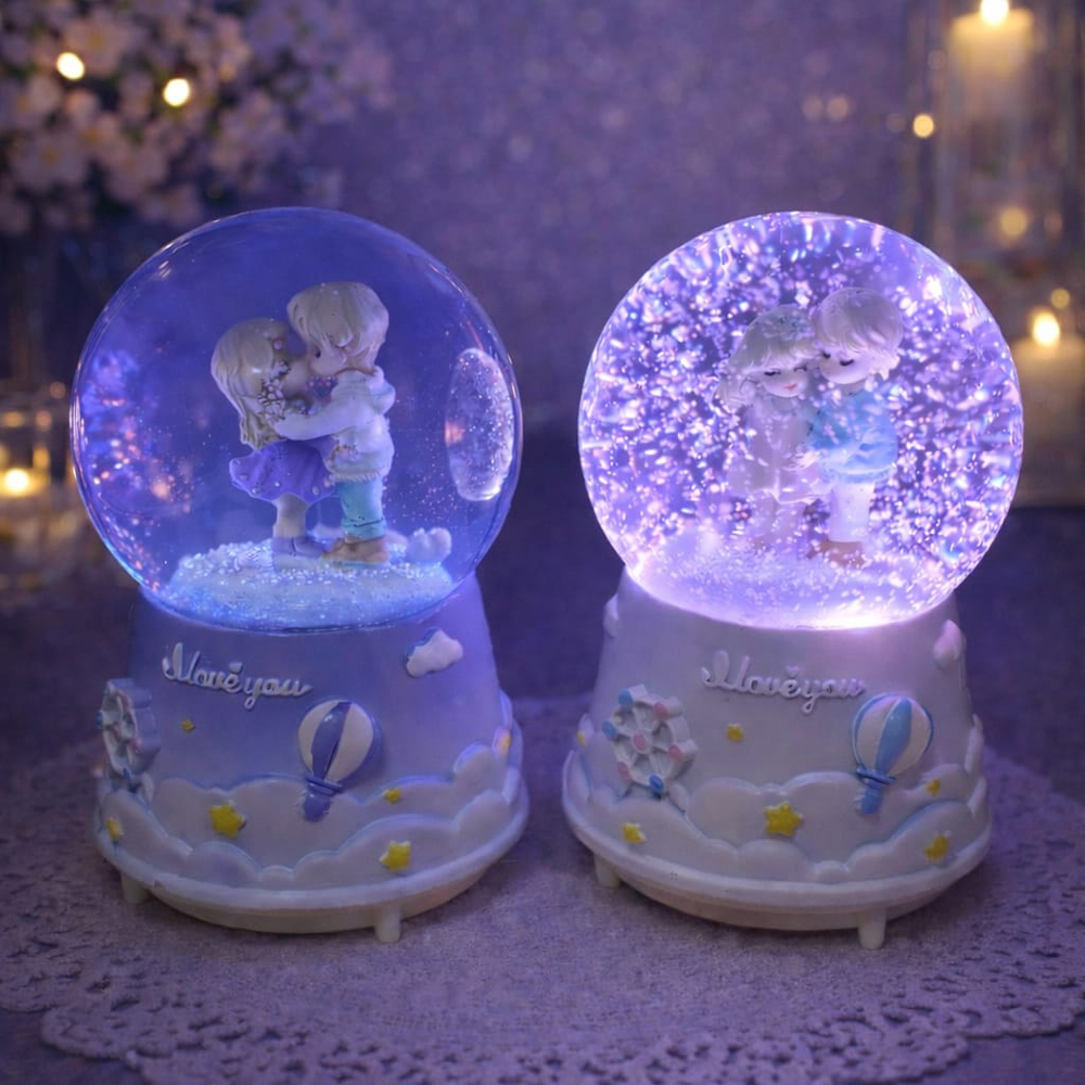 Toptan Büyük Boy Pilli Kar Küresi