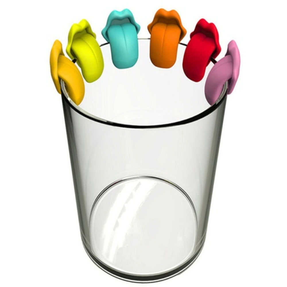 Toptan Silikon Dil Kupa Belirteci