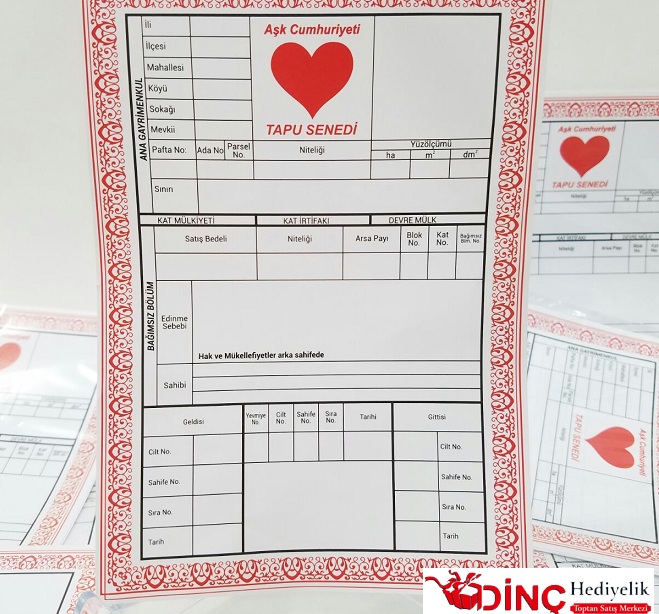 Toptan Aşk Tapusu