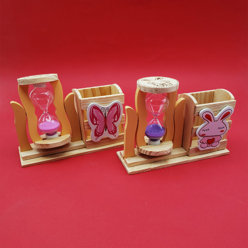 Toptan Kum Saati Kalemlik Kutulu