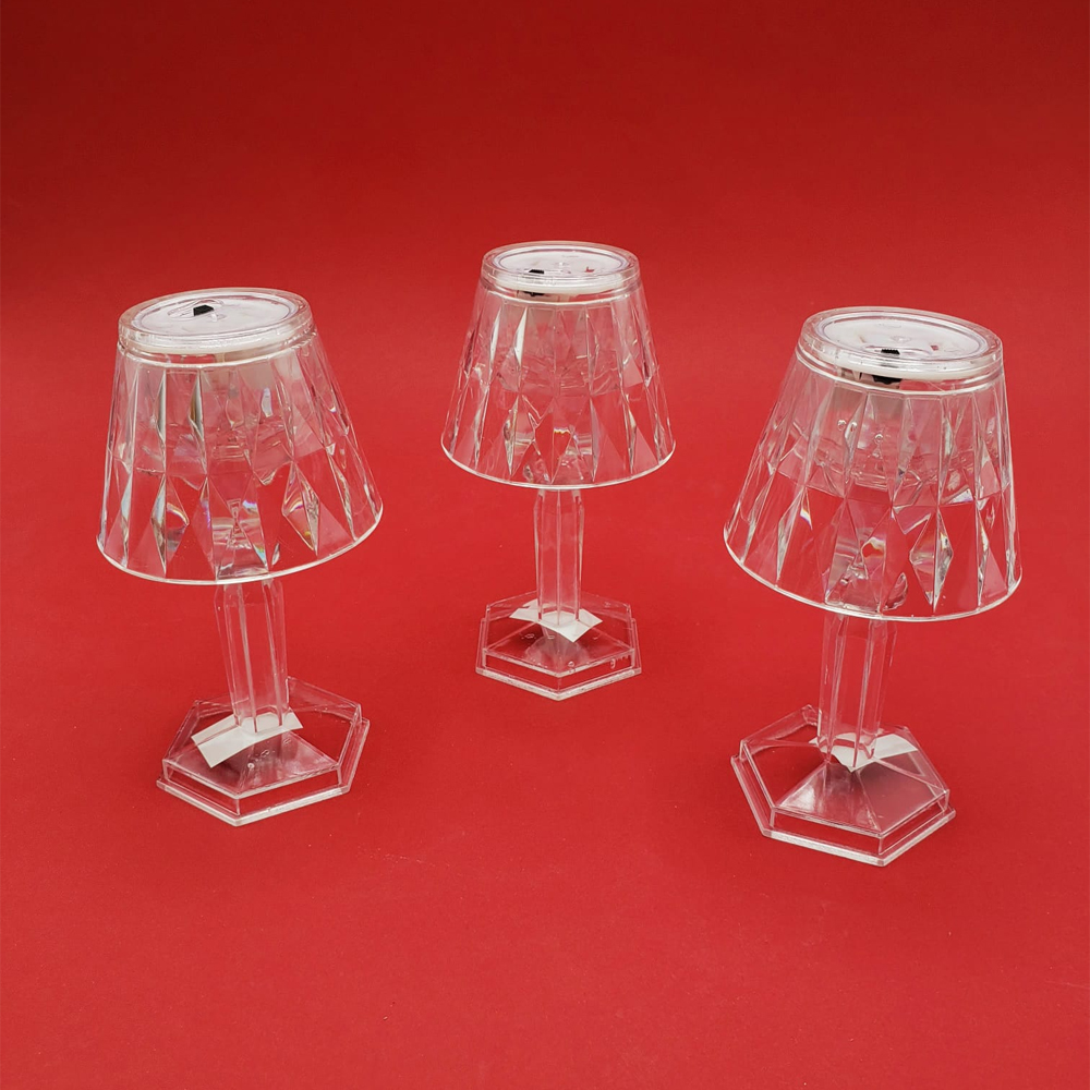 Toptan Kristal Tasarımlı Pilli Mum