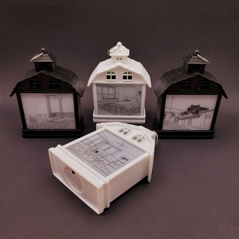 Toptan Nostaljik Ev Tasarımlı Dekoratif Led