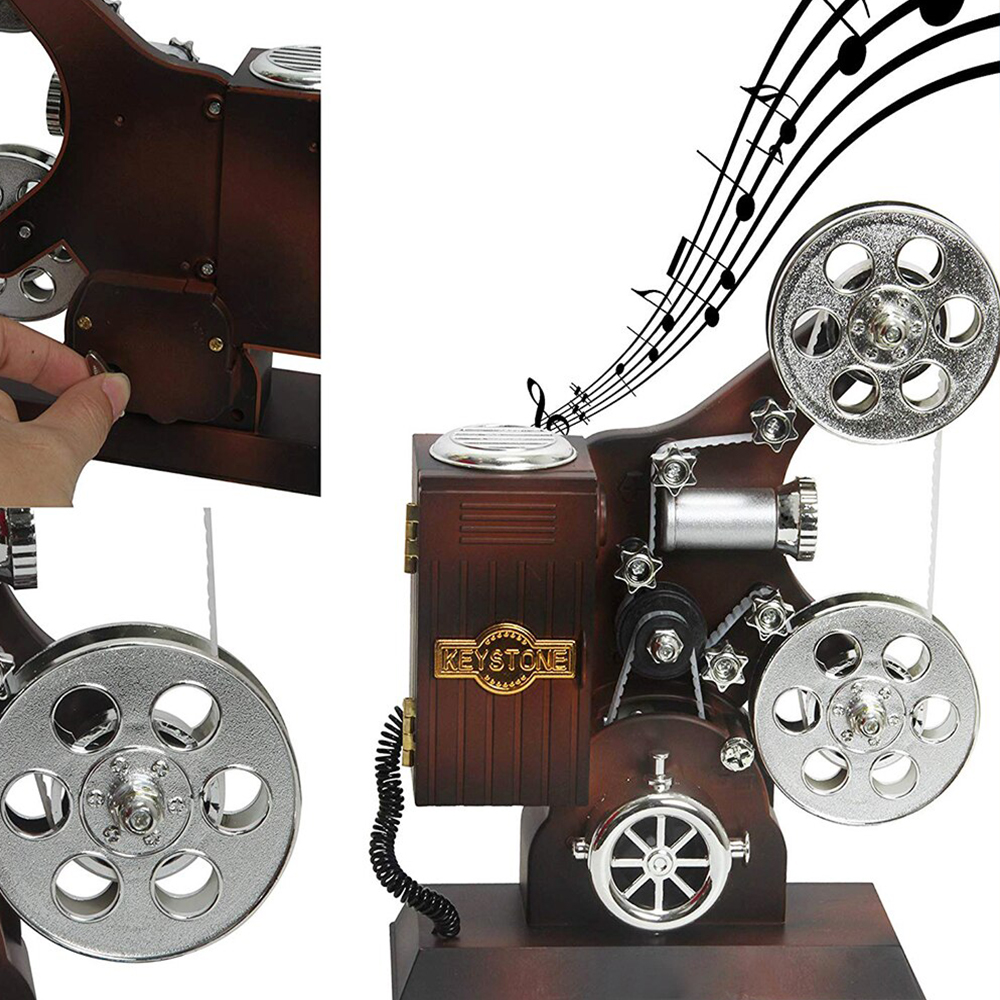 Toptan Film Makinesi Görünümlü Müzik Kutusu