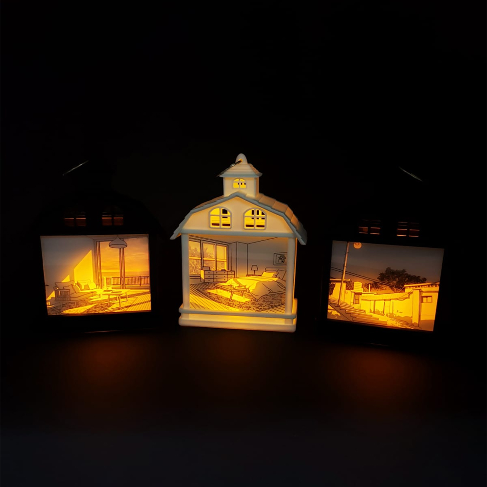 Toptan Ev Manzaralı Dekoratif Led