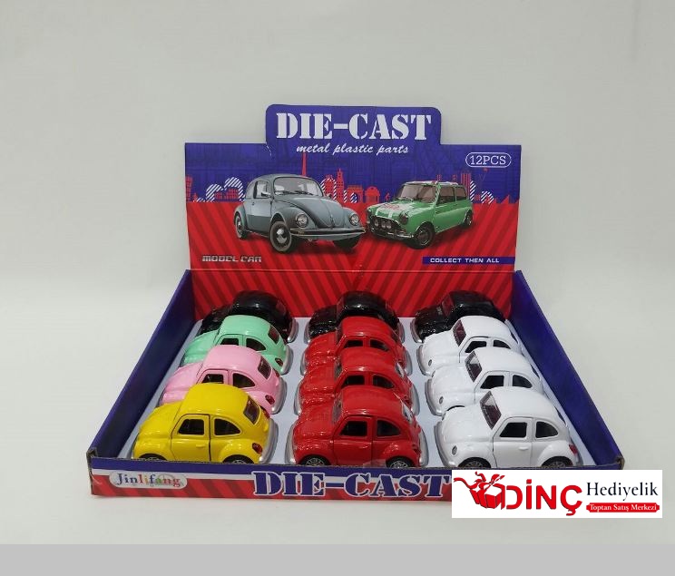 Toptan Nostaljik Metal Vosvos Araba