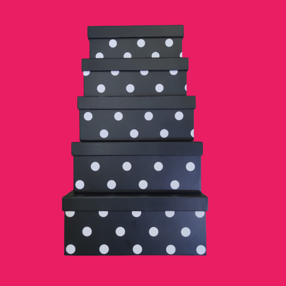 Toptan İç İçe Geçmeli 5'li Kutu