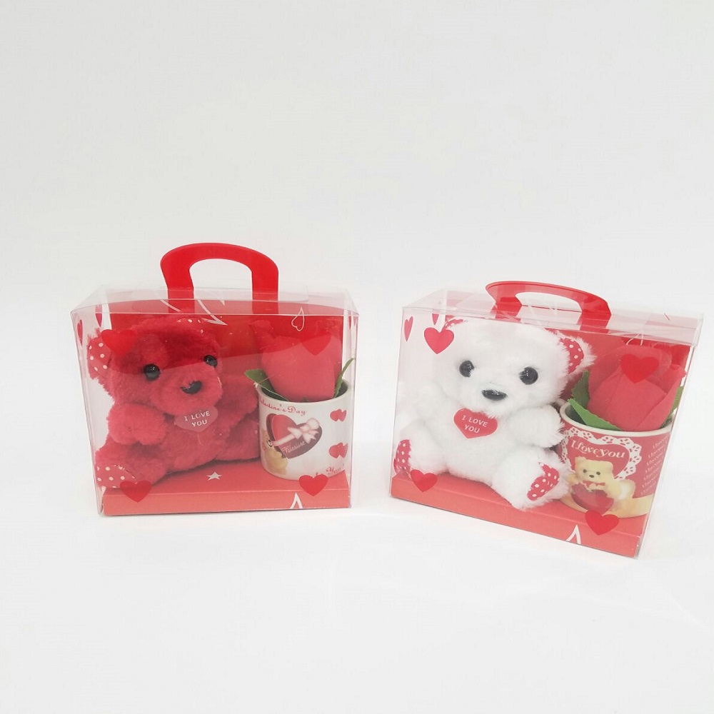 Toptan Fincanli Peluş Ayicik