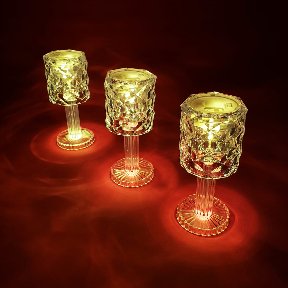 Toptan Dekoratif Abajur Görünümlü Pilli Led Mum