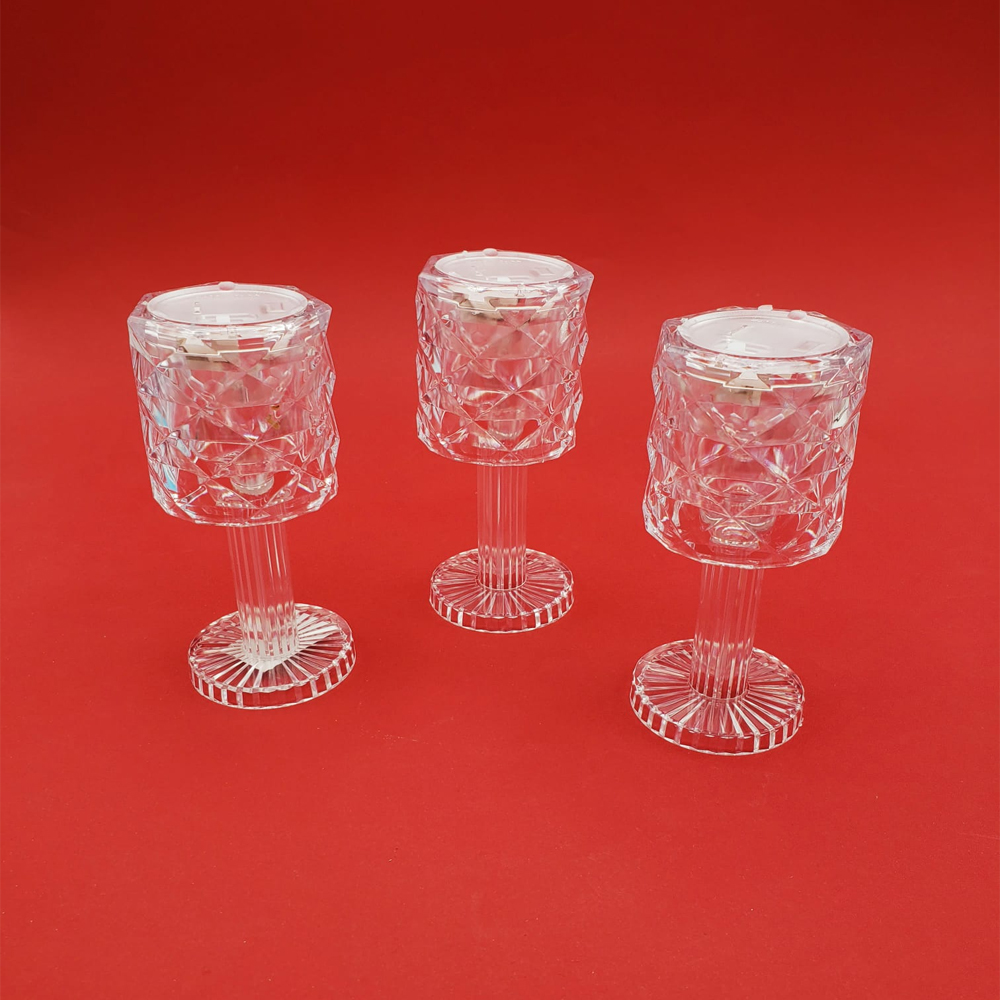 Toptan Dekoratif Abajur Görünümlü Pilli Led Mum