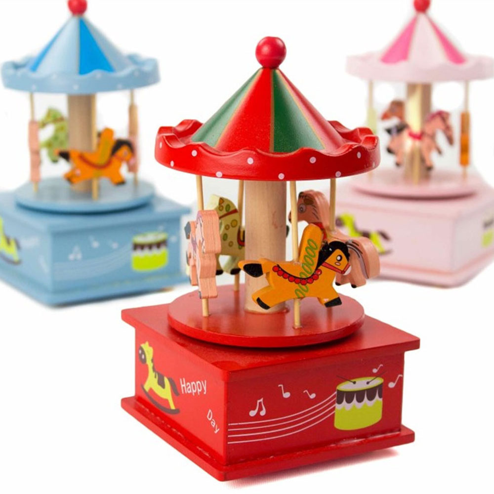 Toptan Ahşap Müzikli Atlı Karınca