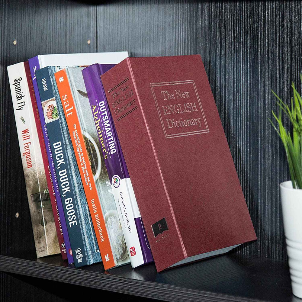 Kitap Görünümlü Kilitli Kasa Kumbara