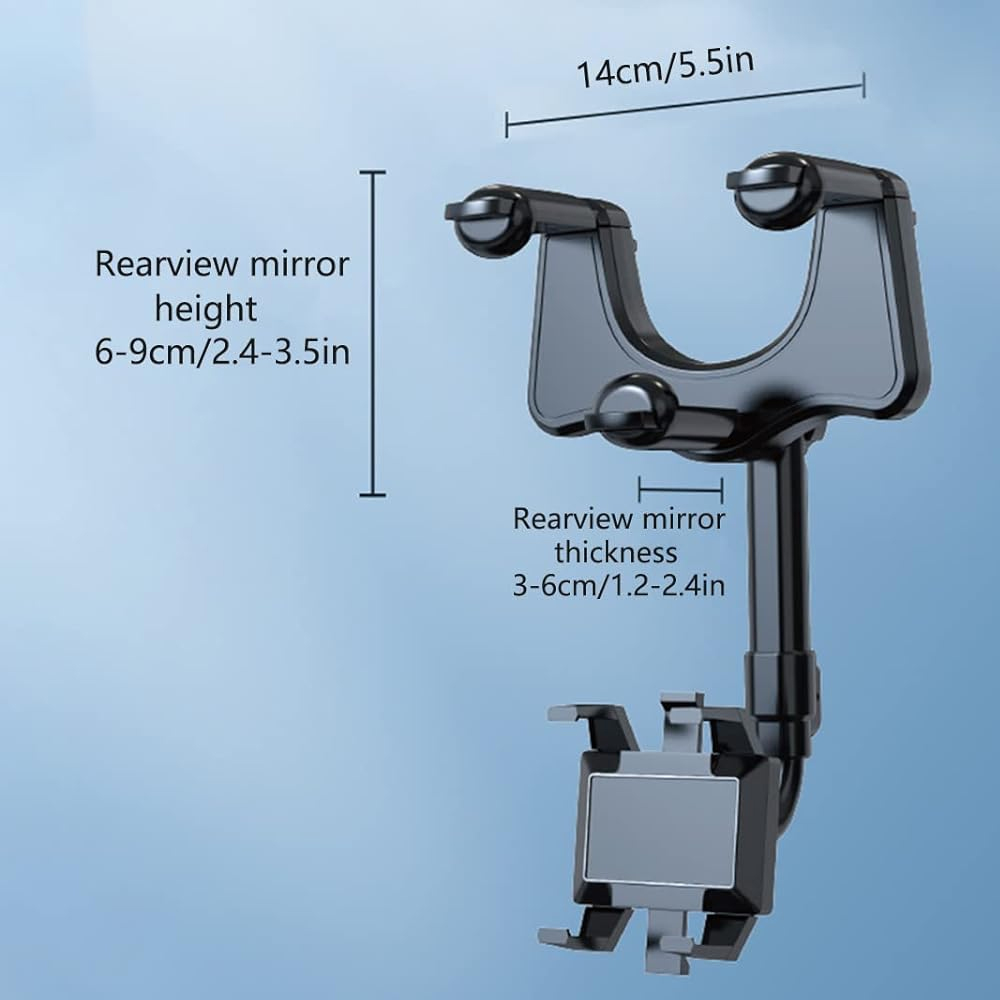 Toptan Dikiz Aynasına Takılan Akrobat Telefon Tutucu