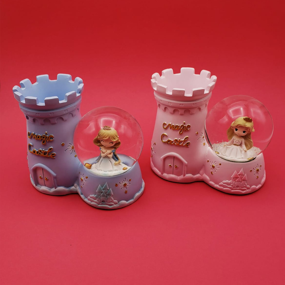 Toptan Işıklı Kalemlikli Kar Küresi