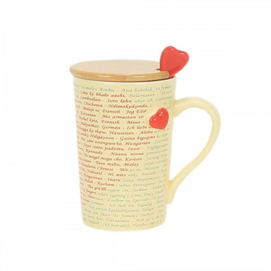 Toptan 100 Dilde Seni Seviyorum Kupa Bardak