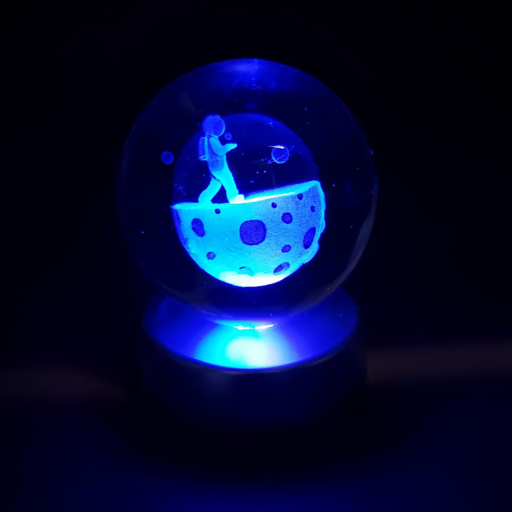 Toptan Pilli Astronot Cam Küre