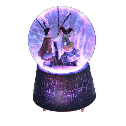 Toptan Orta Boy Kiş Masali Temali Pilli Kar Küresi