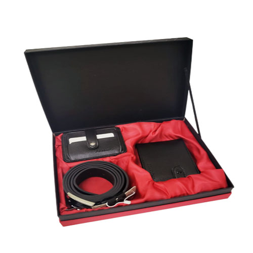 Toptan 3'lü Deri Kemer Cüzdan Kartlik Seti