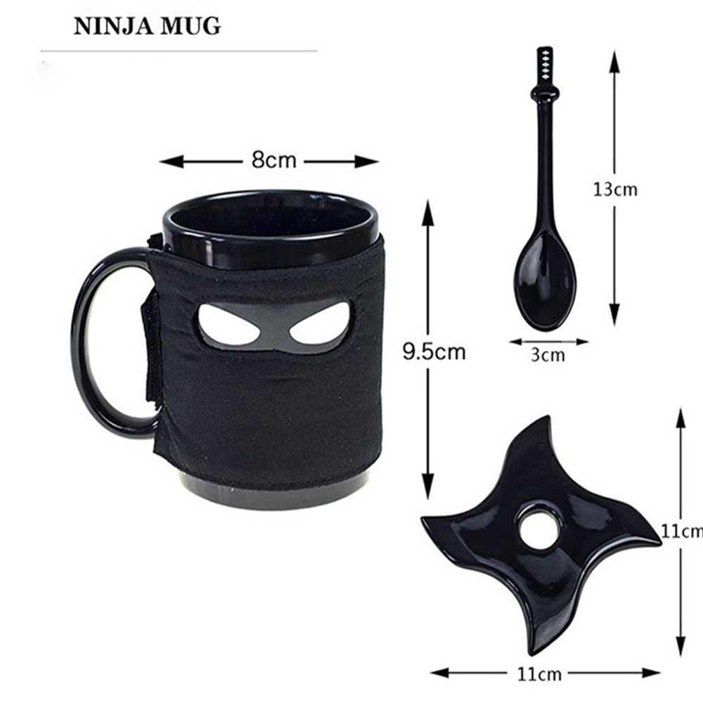 Toptan Ninja Tasarım Kupa Bardak Ninja Mug