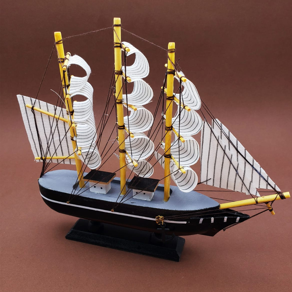 Toptan Büyük Boy Yelkenli Ahşap Gemi