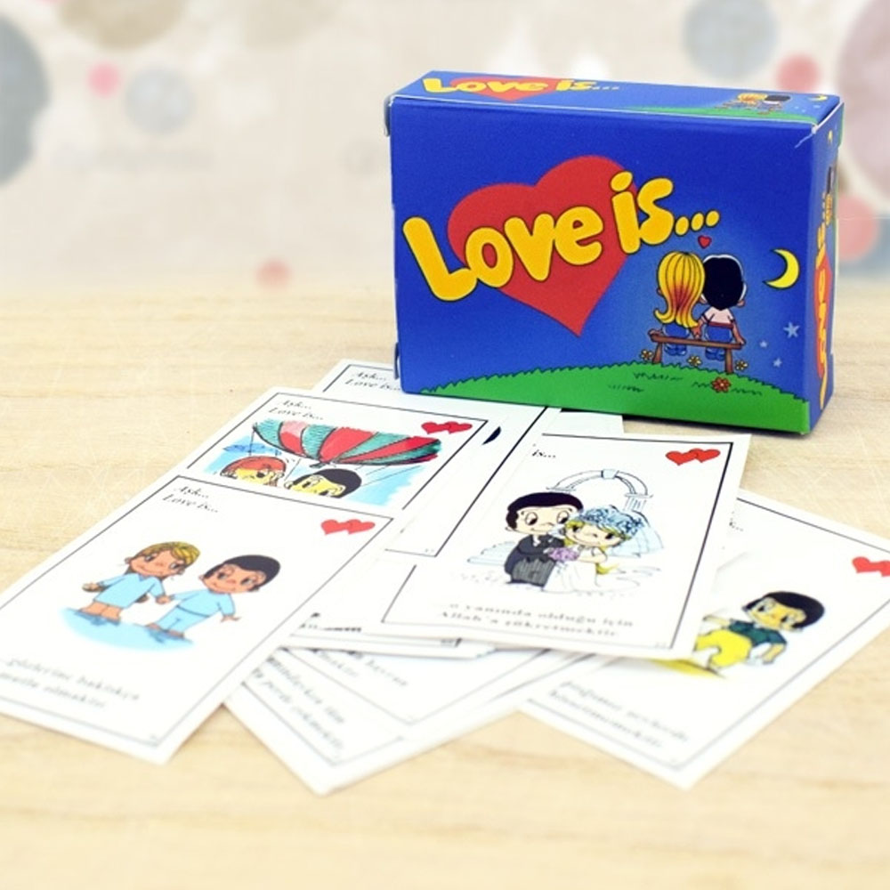 Toptan 10'lu Şıpsevdi Love İs Aşk Sözleri 50 Adet