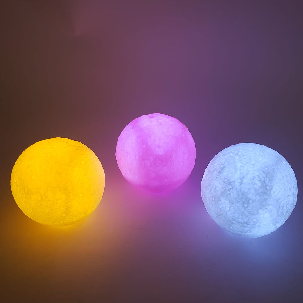 Toptan 3D Boyutlu Ay Gece Lambası