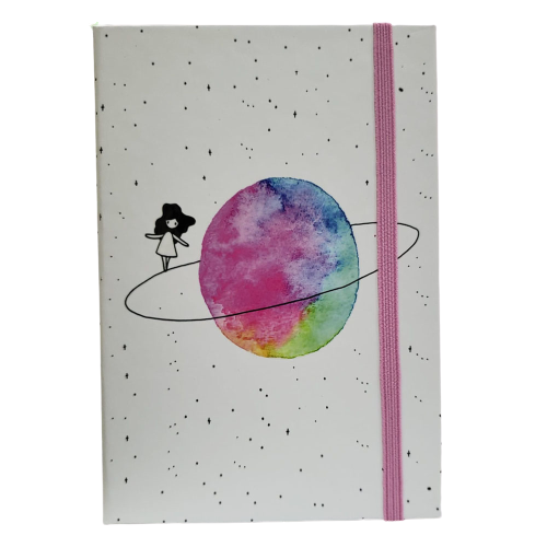 Toptan Defter Satürünlü Kız Tasarımlı Defter