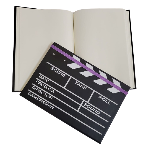 Toptan Film Klaket Desenli Defter