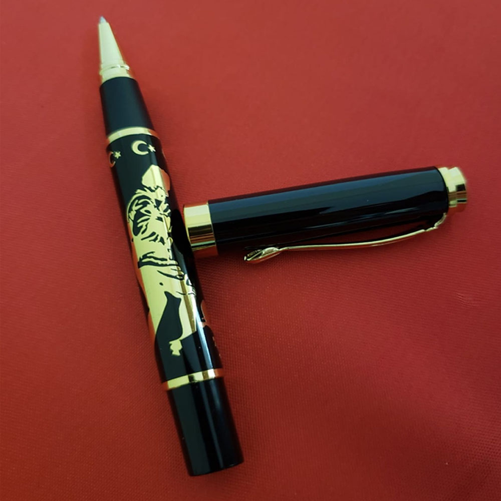 Toptan M.kemal Atatürk Metal Roller Kalem