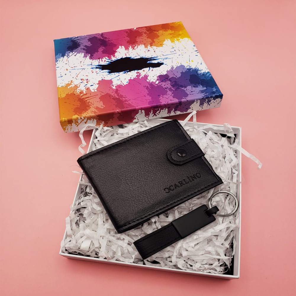 Toptan Deri Anahtarlık ve Cüzdan Seti