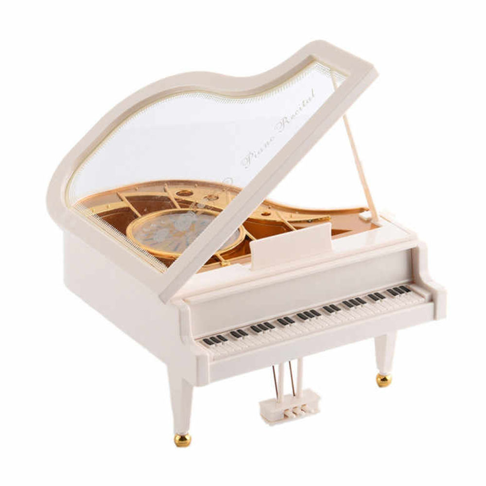 Toptan Piyano Tasarımlı Balerin Müzik Kutusu