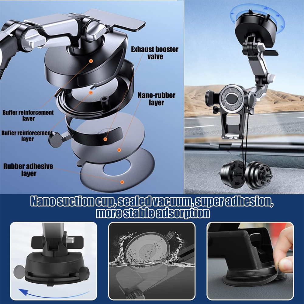 Toptan 360 Derece Ayarlanabilir Numaratörlü Telefon Tutucu