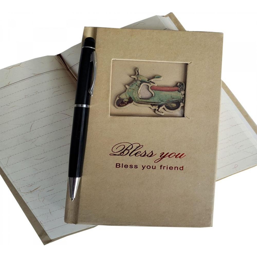 Toptan Tasarım Hatıra Defteri ve Touchpen Tükenmez Kalem