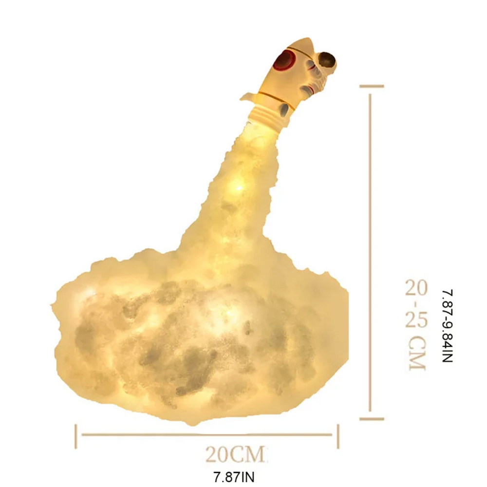 Toptan Uçan Astronot Tasarımlı Gece Lambası