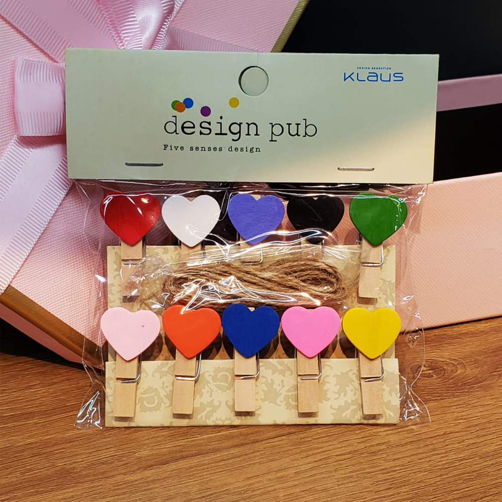 Toptan Figürlü İpli Notluk Mandal