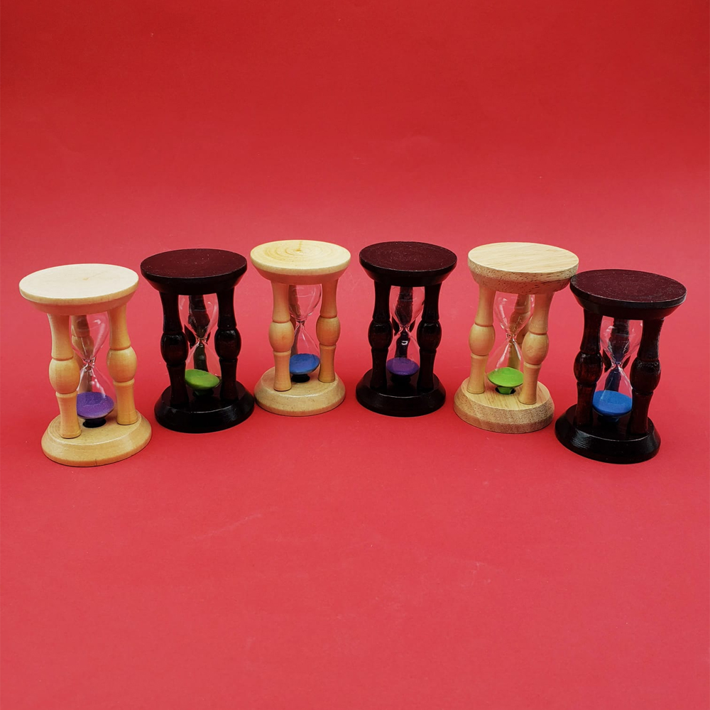 Toptan Ahşap Dekoratif Kum Saati