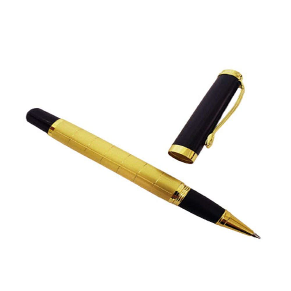 Toptan Altın Sarısı Metal Roller Kalem