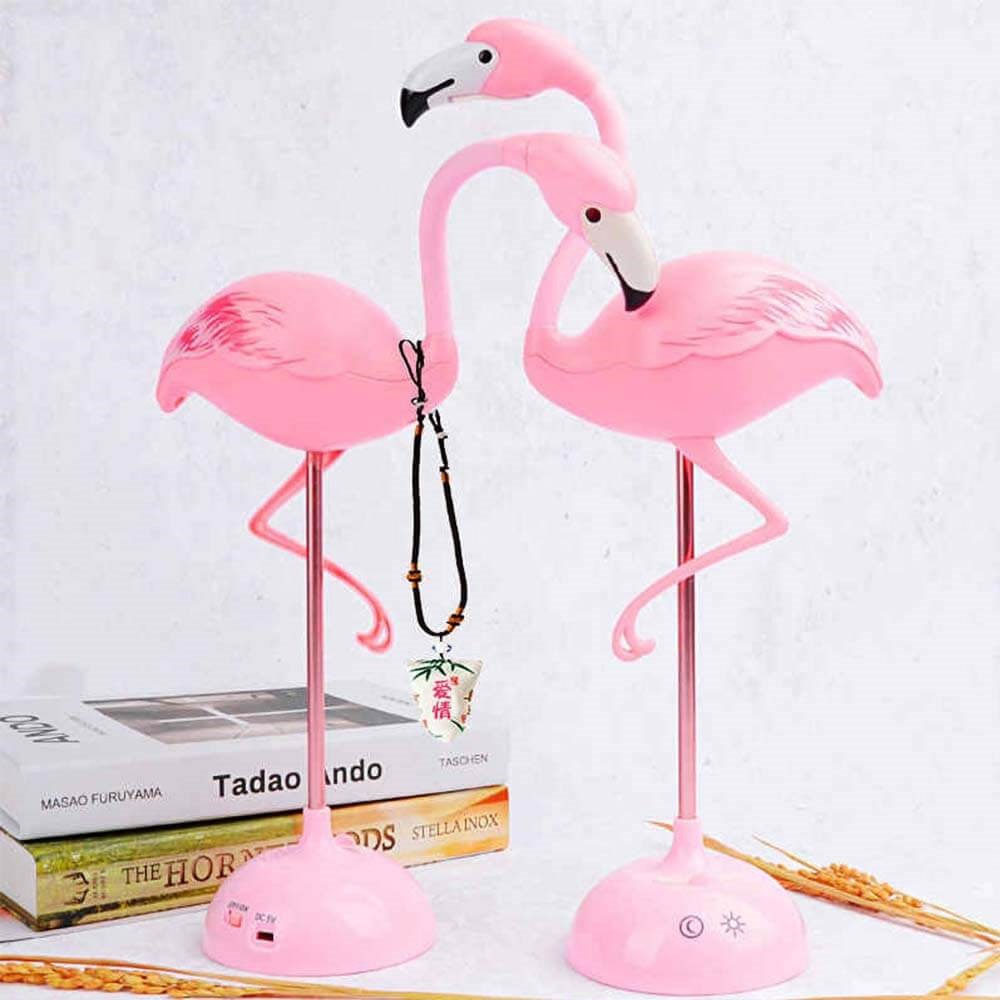 Toptan Dokunmatik USB'li Flamingo Gece Lambası