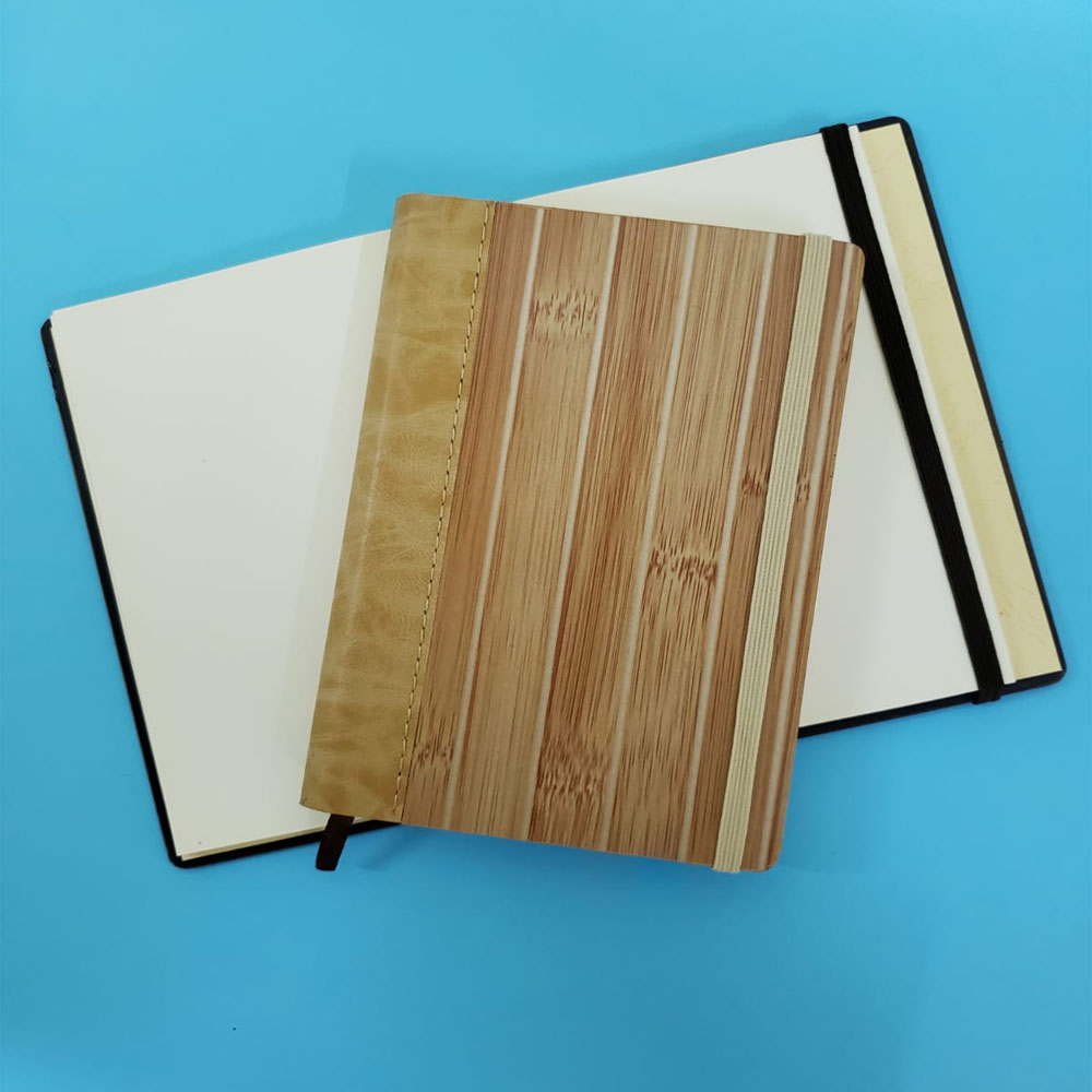 Toptan Ahşap Çizgisiz Defter