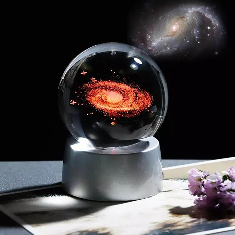 Toptan Samanyolu Galaxy Işıklı Cam Küre