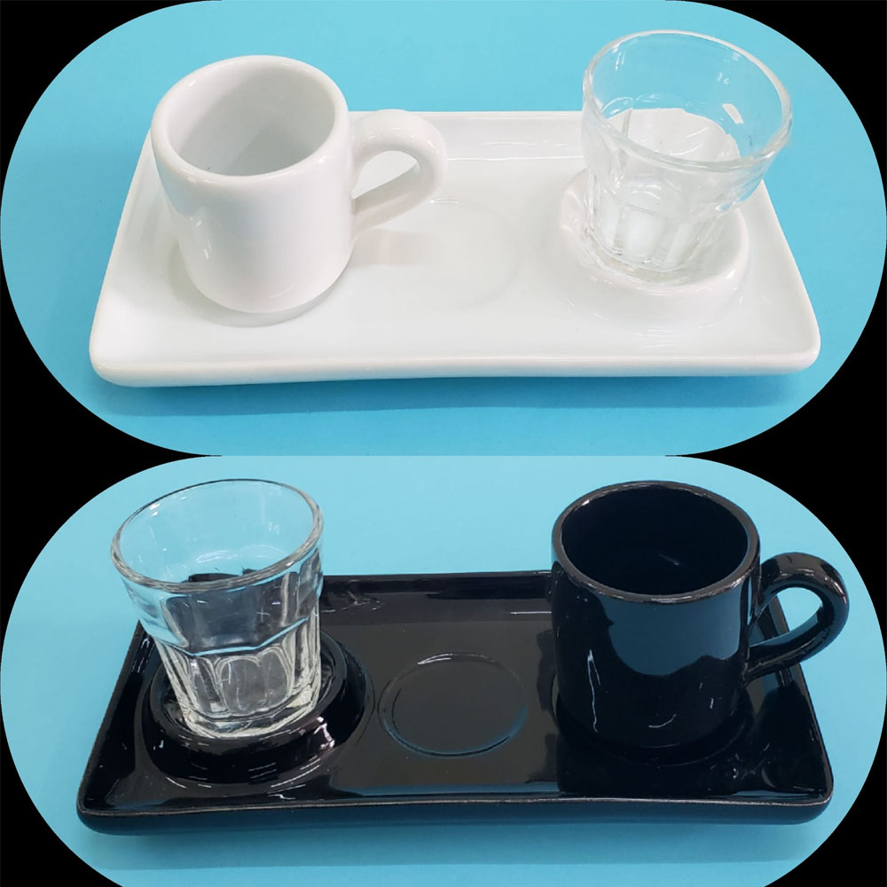 Toptan Sunum Tabaklı Kahve Fincanı