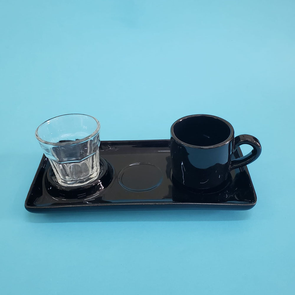 Toptan Sunum Tabaklı Kahve Fincanı