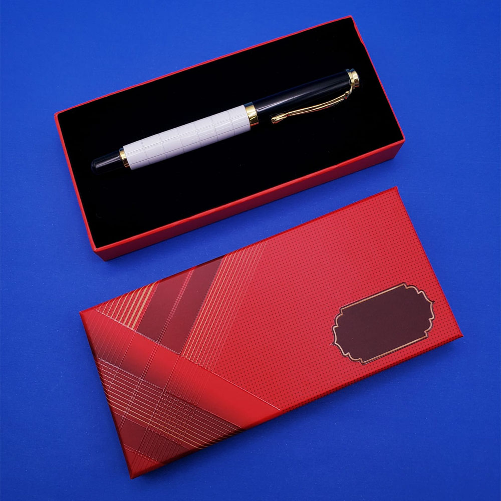 Toptan Beyaz Metal Roller Kalem