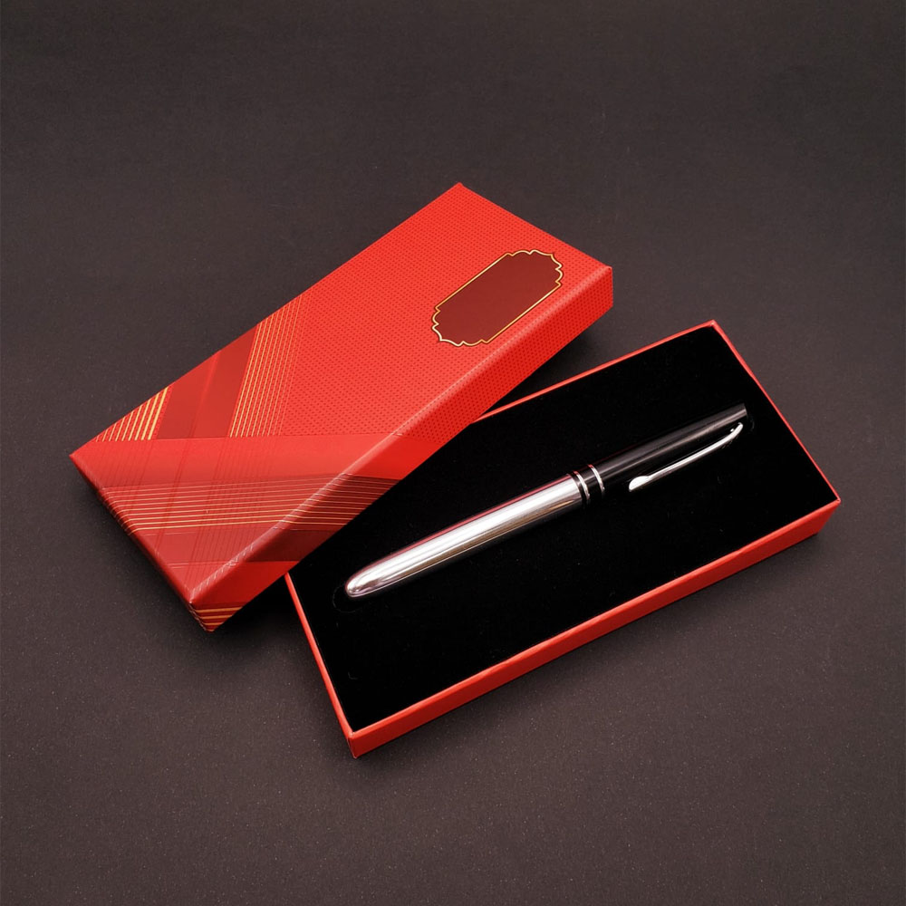 Toptan Metal Silver Kalem Kutulu