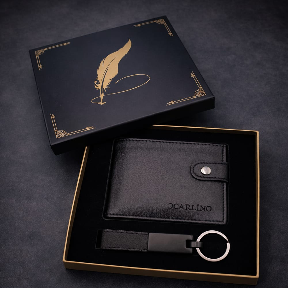 Toptan Hediyelik Cüzdan Anahtarlık Set