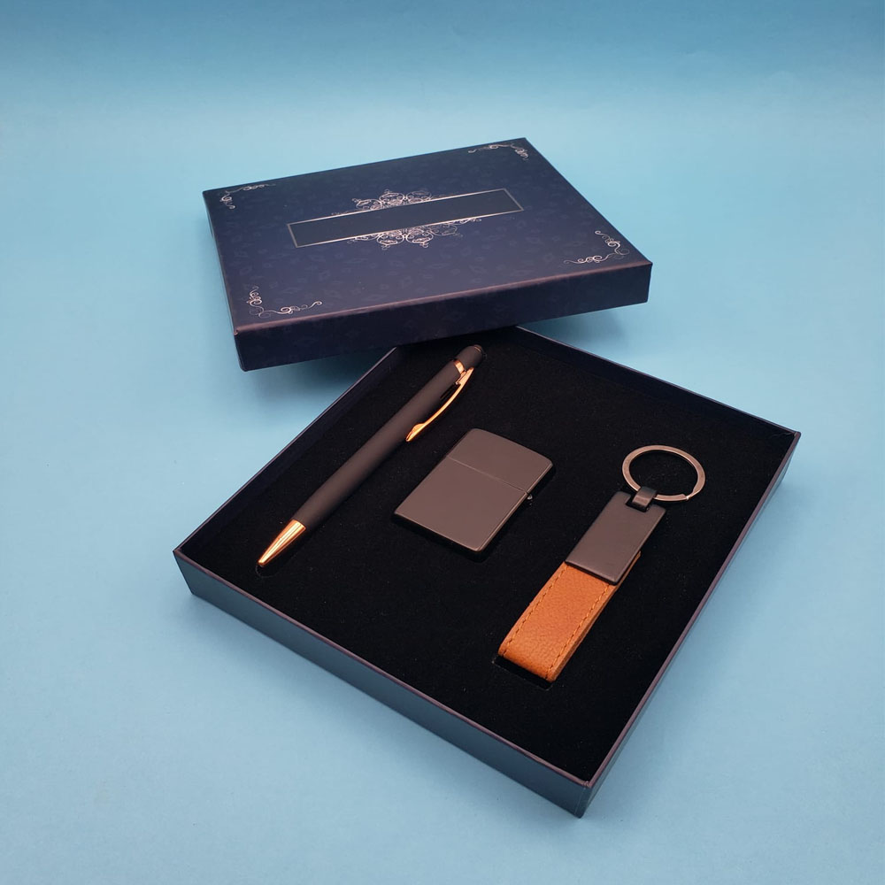 Toptan 3'lü Kalem Çakmak Anahtarlık Seti