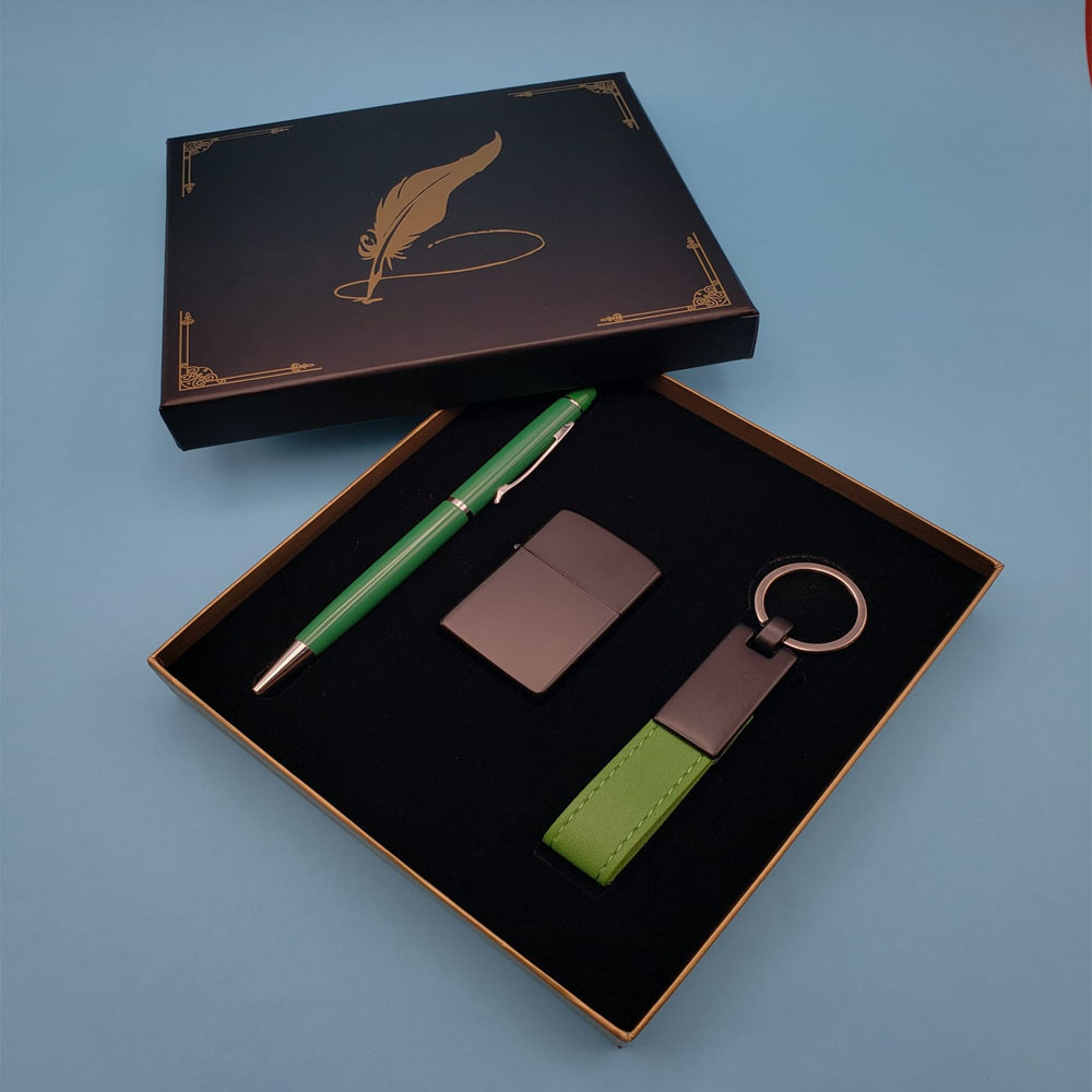 Toptan Çakmak ve Yeşil Kalem Anahtarlık