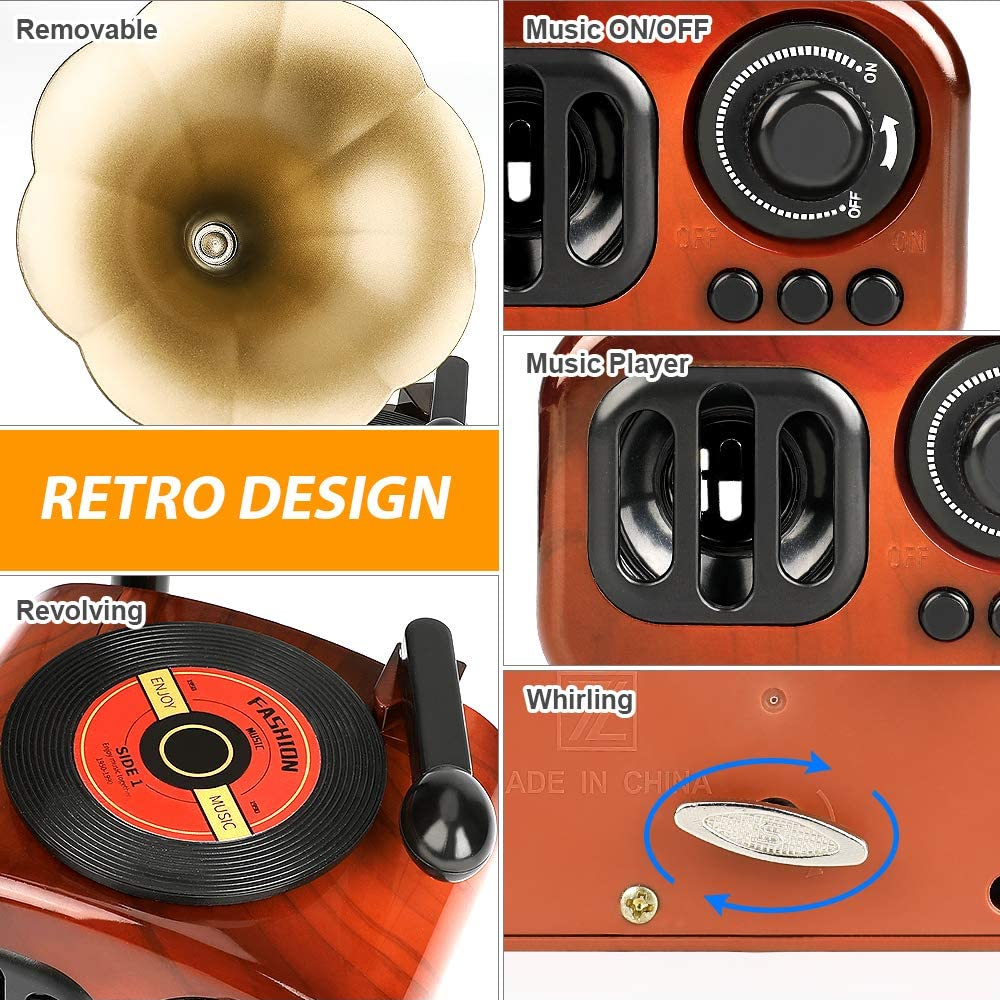 Toptan Nostaljik Tasarım Müzik Kutusu